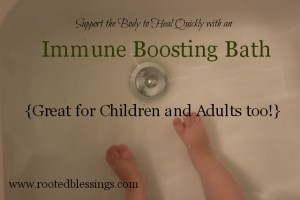 Immune Boosting Bath