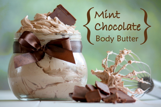 mint chocolate body butter